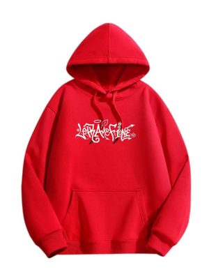 WHITE LEAF ME ALONE hoodie
